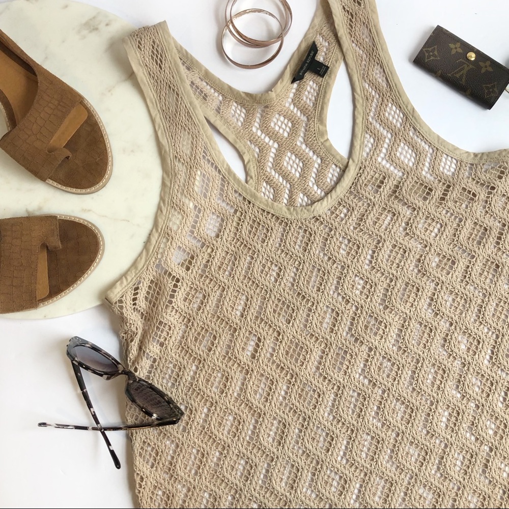 Banana Republic Crochet swim Cover up